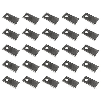 Bethesda Industrial Disc Mower Blade - Right Hand Type 10 25 Pack fits Krone AM202 AM242 1466911