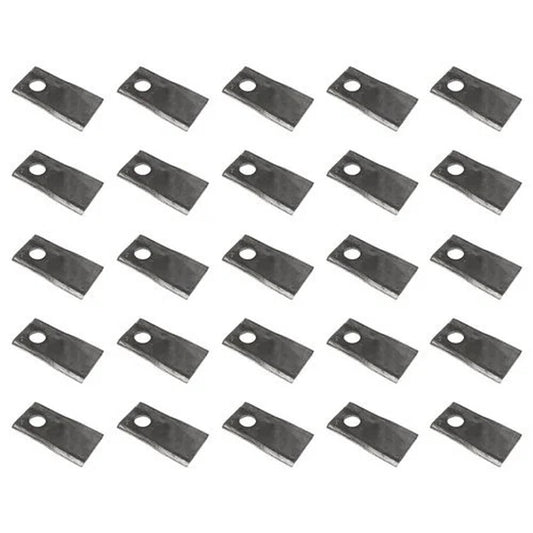 Bethesda Industrial Disc Mower Blade - Right Hand Type 10 25 Pack fits Krone AM202 AM242 1466911
