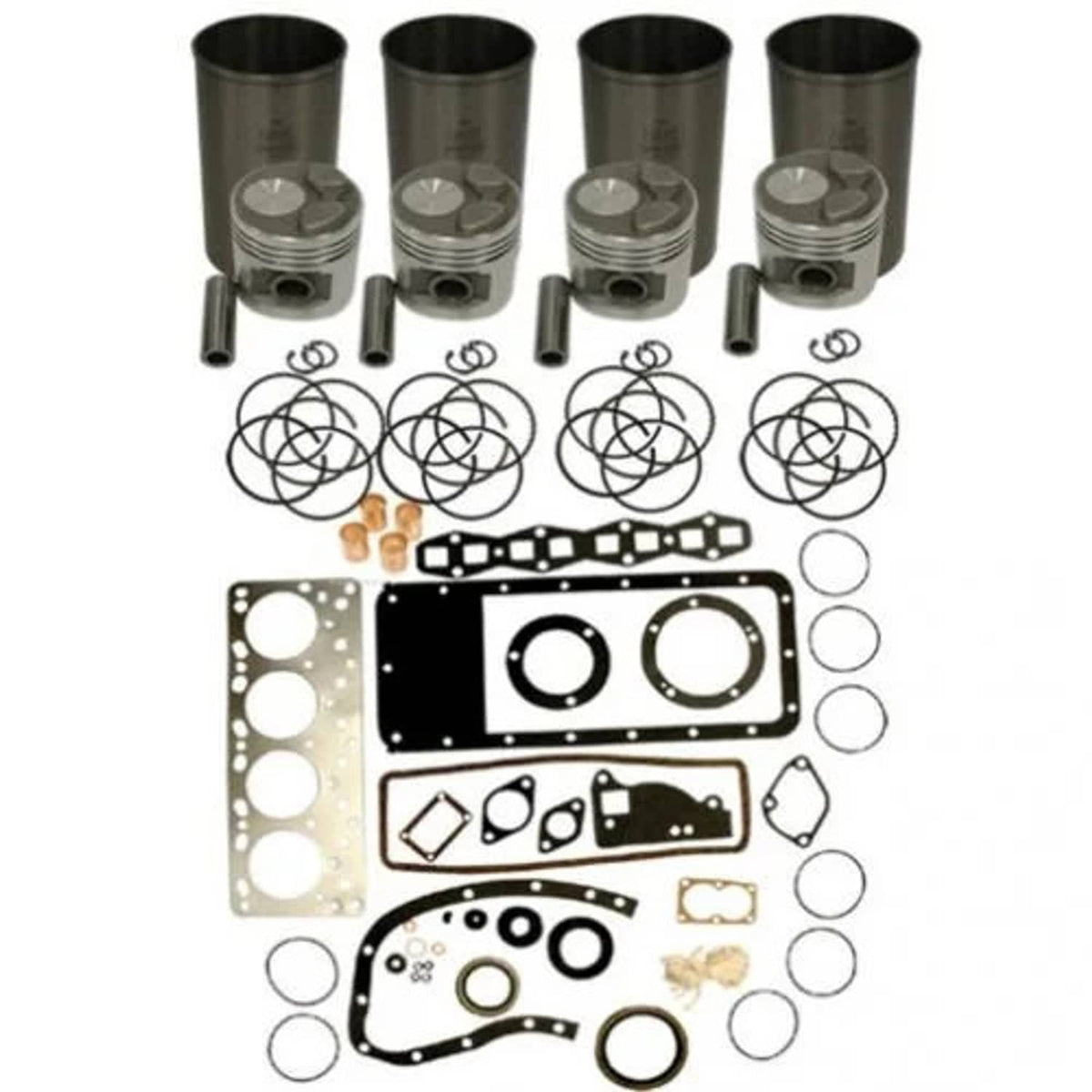 Bethesda Industrial Engine Rebuild Kit - Less Bearings - 1958-1961 fits Ford 601 621 701 2000 2100