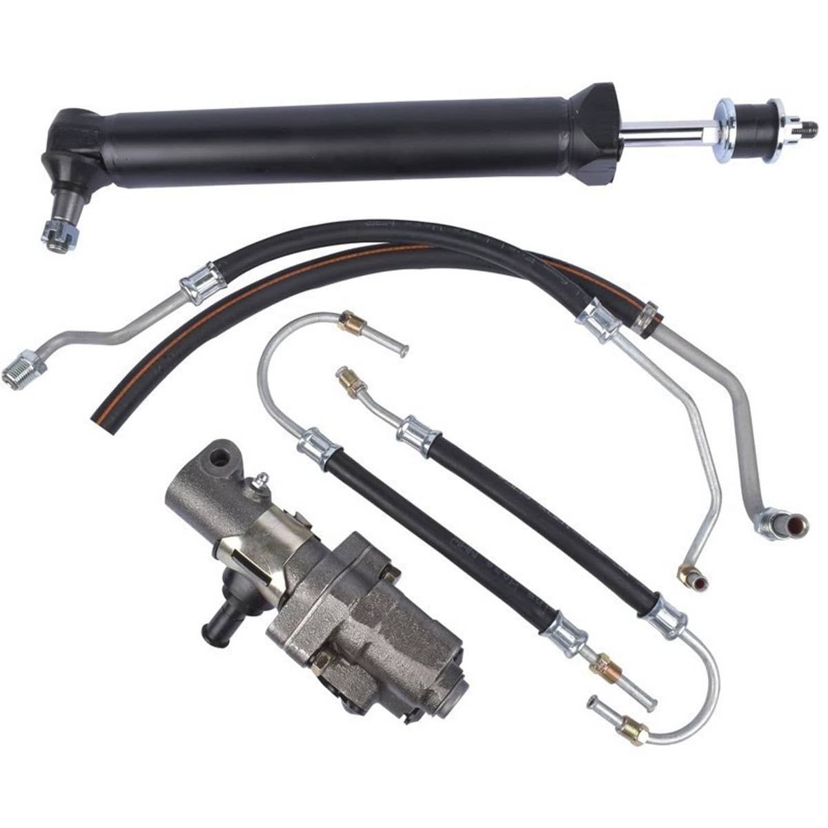 Bethesda Industrial For 1963-1979 Corvette Power Steering Valve Cylinder Ram Hose Kit NO CORES C2 C3