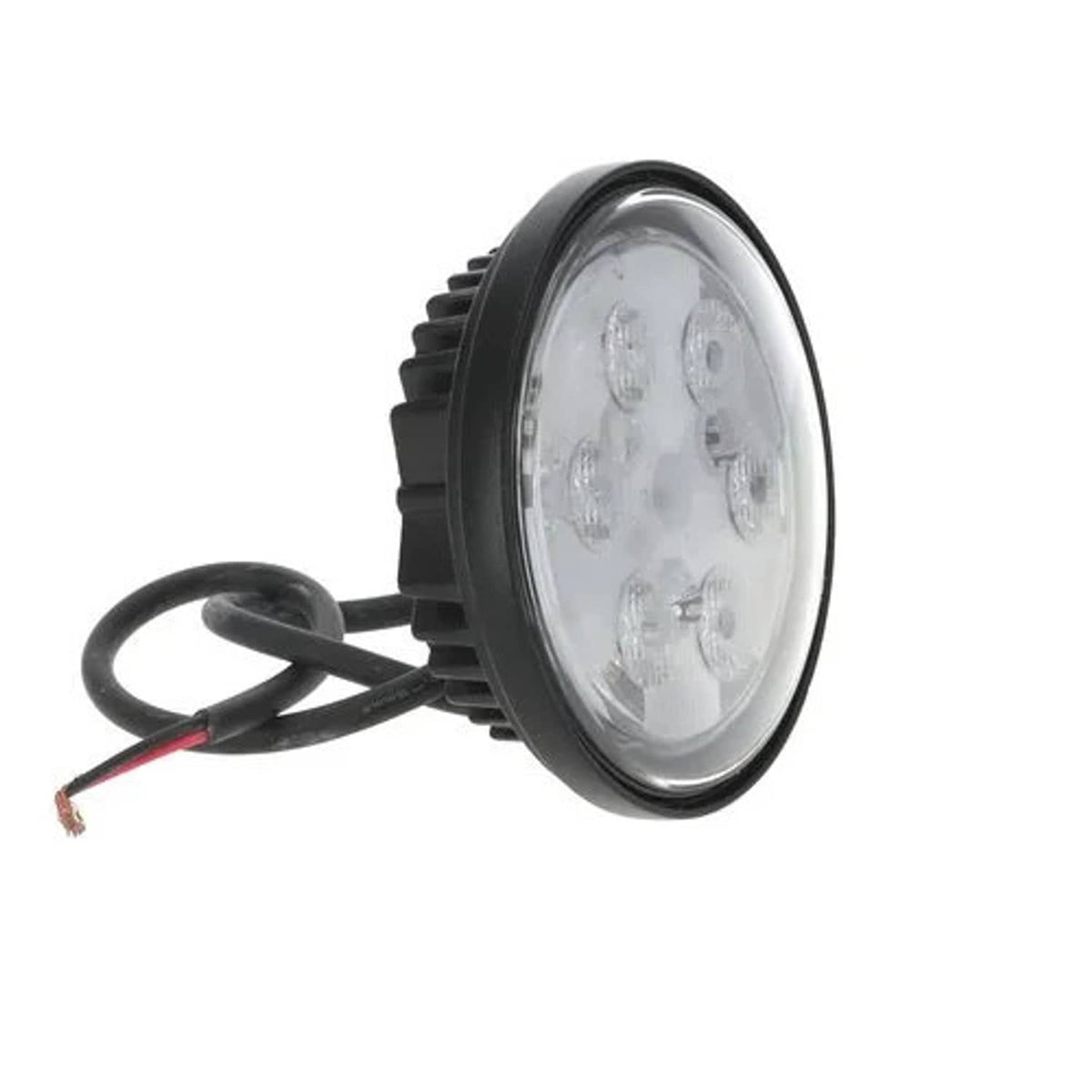 Bethesda Industrial Red Rooster® LED Conversion Headlight Bulb - Flood Beam Pigtail 18W 4.5" Round