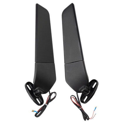 Bethesda Industrial For Honda CBR 1000RR 600RR Rotation Rearview Wind Wing Mirrors w/ Turn Signals