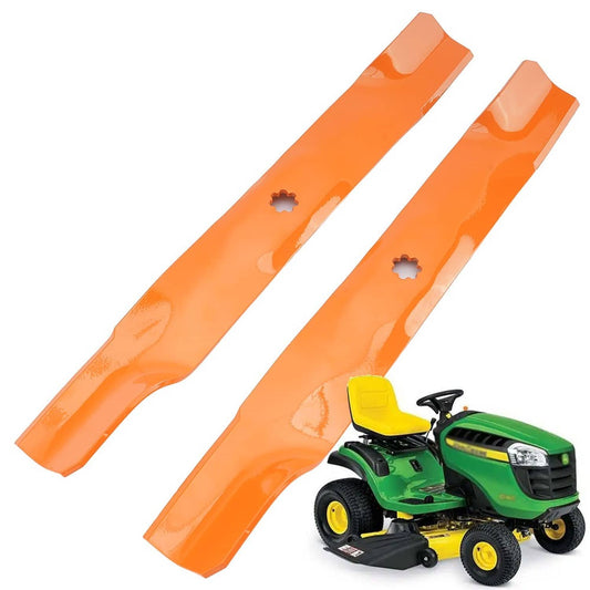 Bethesda Industrial Mower Blade Set for John Deere AM137327 AM141032 M154061 (21 3/8"L - 2.6"W)