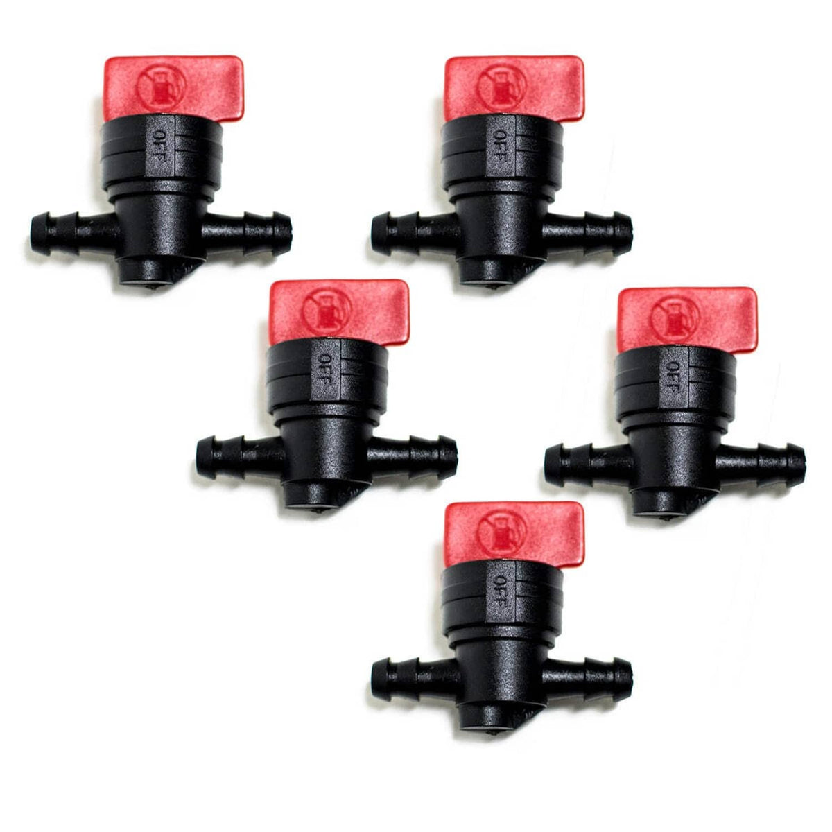 Bethesda Industrial 5PK 1/4 in. Inline Fuel Shutoff Valve for Toro Exmark 1-603770 54-3150 E603770