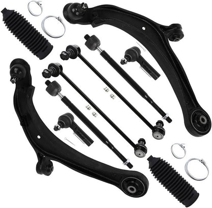 Bethesda Industrial For 2011-2017 Honda Odyssey Front Lower Control Arm Tie Rod End Suspension Kit