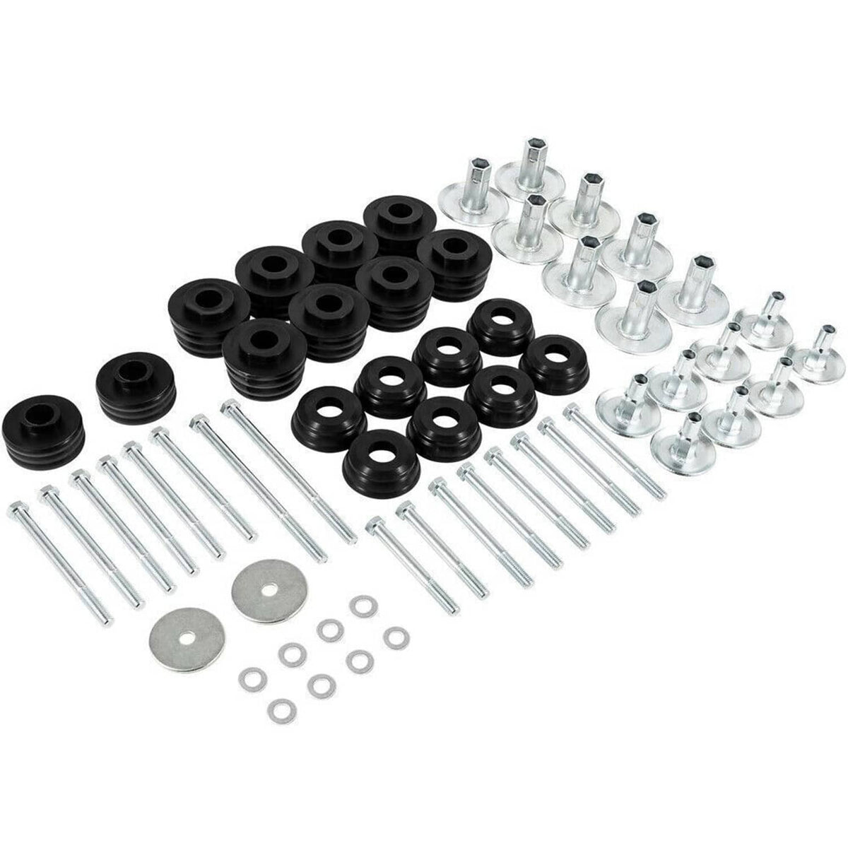 Bethesda Industrial KF04060BK Body Cab Mount Bushing Kit For Ford F250 F350 Super Duty 2/4WD 2008-16