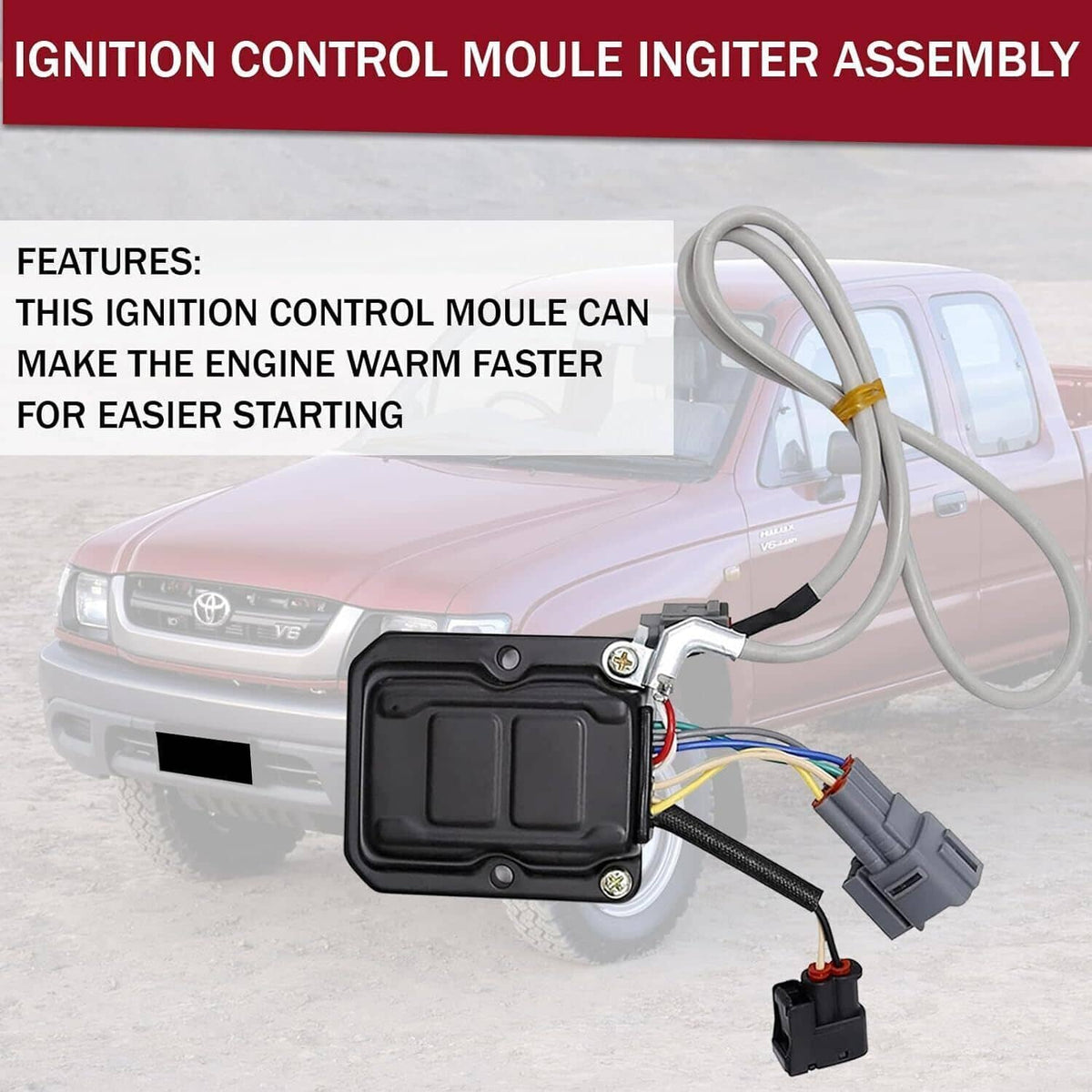 Bethesda Industrial For 92-95 Toyota 4Runner Pickup 22RE 2.4L Ignition Module Assembly 89620-35310