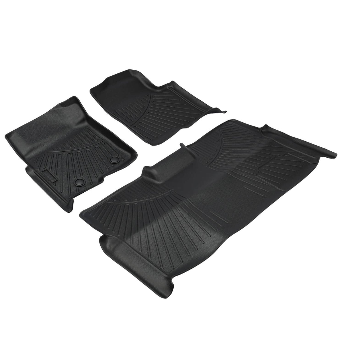 Bethesda Industrial Floor Mat for Ford F-150 SuperCrew/Crew Cab 2010 2011 2012 2013 2014 Bucket Seat
