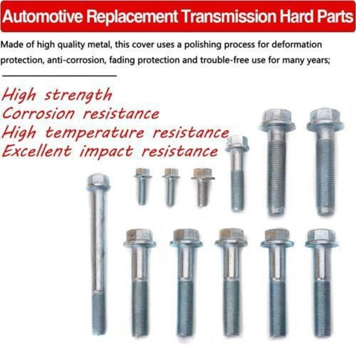 Bethesda Industrial Transmission Bolt Kit For Honda Acura B-Series B16/B18/B20 Civic EG/EK/Si 1.8L