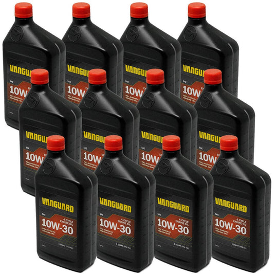 Bethesda Industrial (12) Genuine OEM Briggs & Stratton 100402Q 10W-30 Full Synthetic Engine Oil 1 Qt