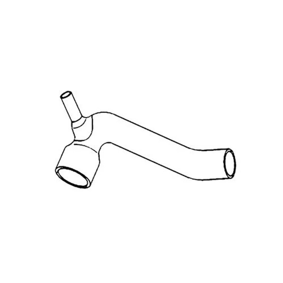 Bethesda Industrial Radiator Hose - Lower fits Massey Ferguson 399 3596194M1