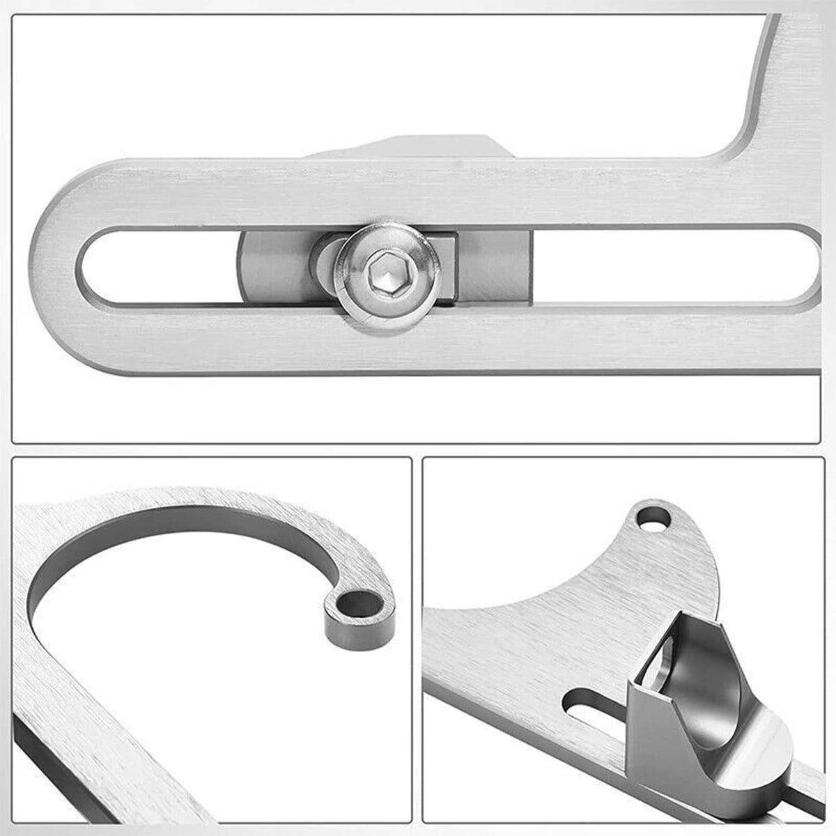 Bethesda Industrial Aluminum Throttle Cable Carb Bracket For Holley 4150 4160 Carb 350 400 SBC New