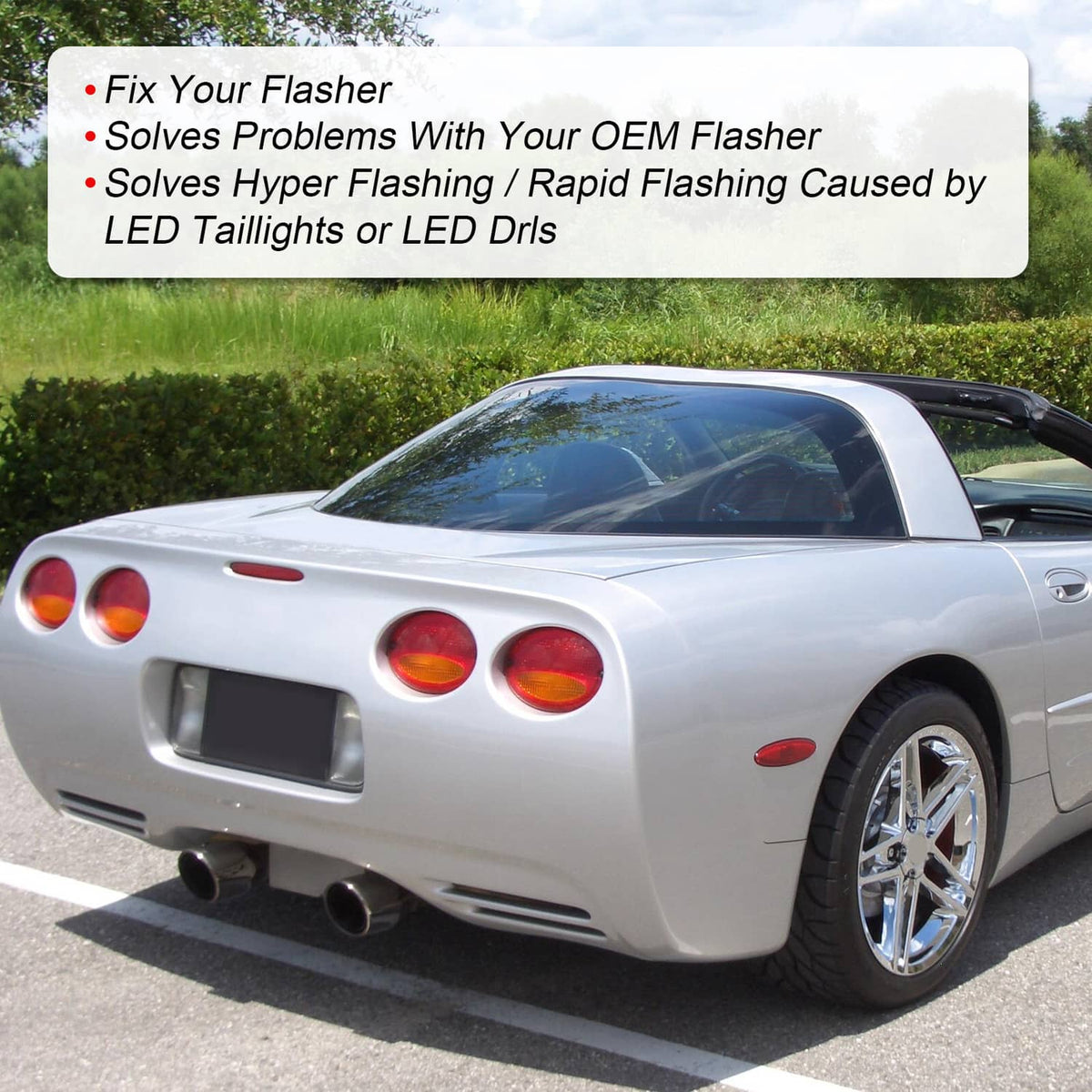 Bethesda Industrial For C5 Corvette LED Hyper Flash Harness hyperflash by Corvette Envy