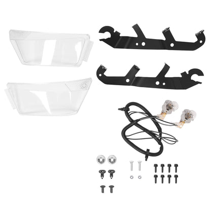 Bethesda Industrial For John Deere X300R X310 X320 X350 X370 X384 X394 Plastic ABS Grille+Headlight