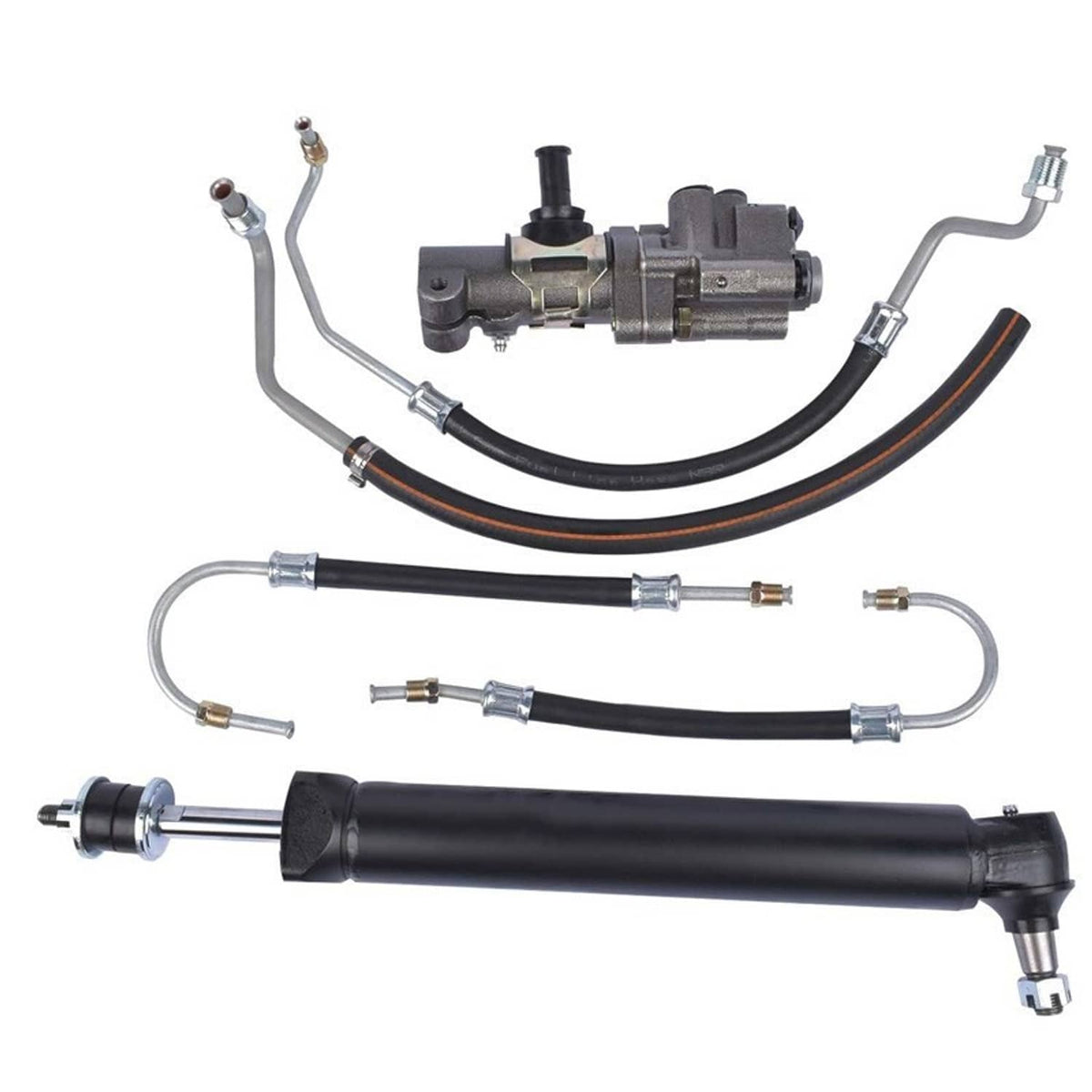 Bethesda Industrial For 1963-1979 Corvette Power Steering Valve Cylinder Ram Hose Kit NO CORES C2 C3