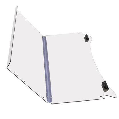Bethesda Industrial Windshield For Club Car Precedent 2004 - Up Folding Clear Golf Cart Windscreen