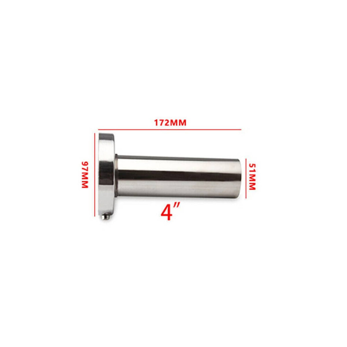 Bethesda Industrial 4inch Universal Insert Removable Stainless Steel Exhaust Silencer Muffler Killer