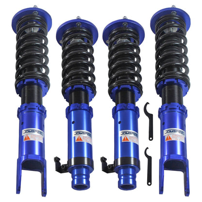 Bethesda Industrial Adjustable 4X Coilovers Struts Shocks Set For 08-12 Honda Accord 09-14 Acura TSX