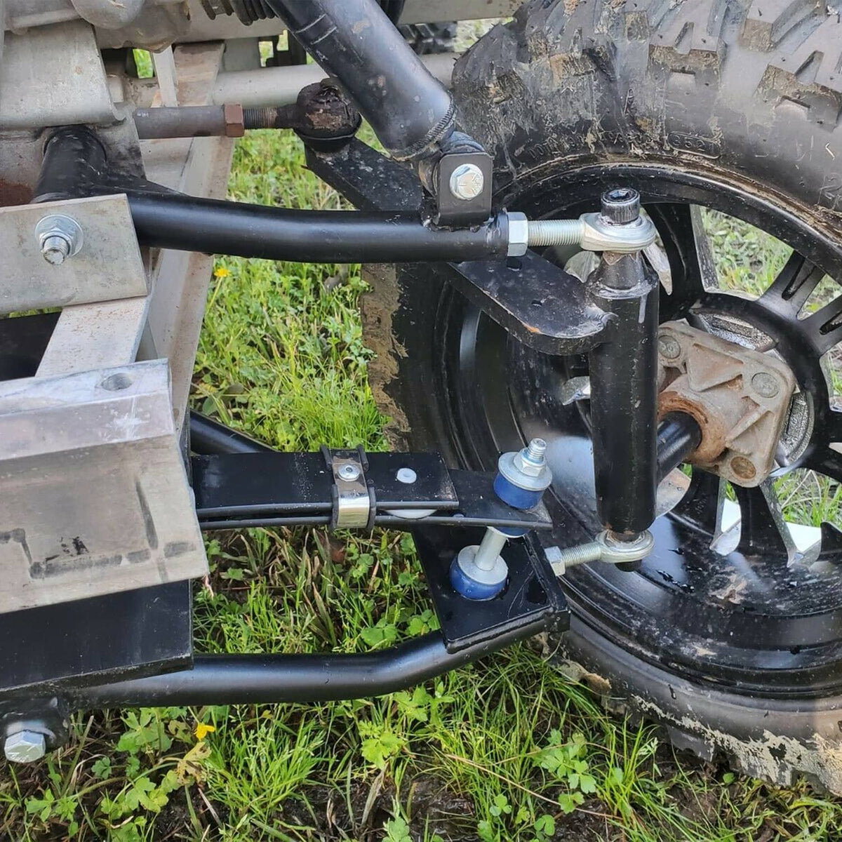 Bethesda Industrial For Club Car DS 1982-2003 Golf Cart 6" A-Arm Lift Kit & Rear Leaf Springs