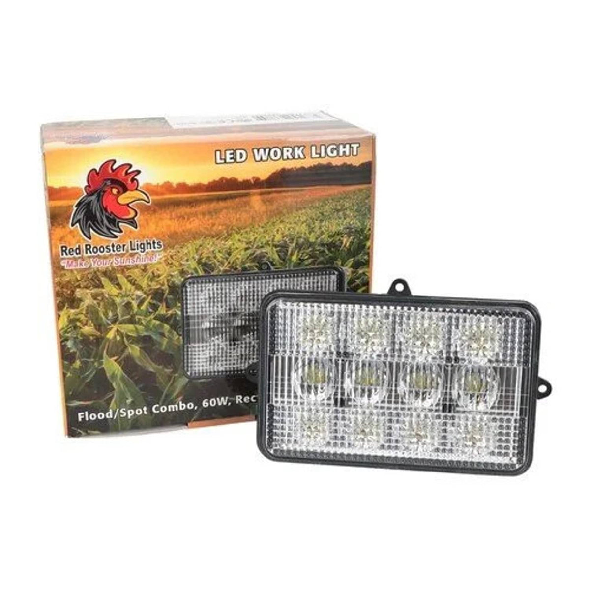 Bethesda Industrial Red Rooster® LED Work Light fits John Deere 9600 9650 AH159333