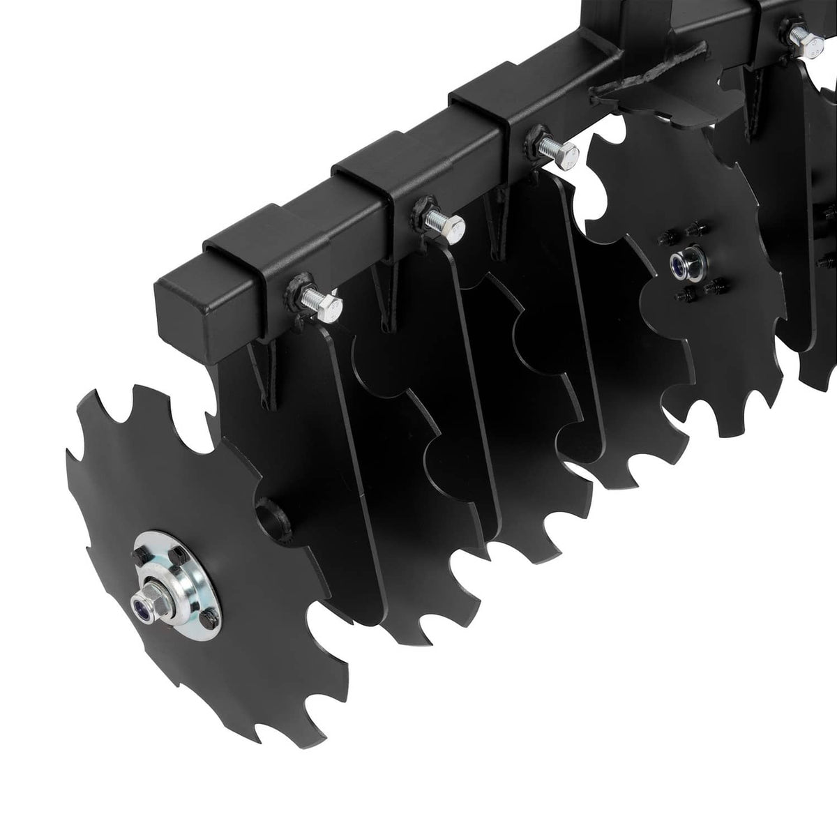 Bethesda Industrial 34" Disc Plow Harrow w/ 2-inch Receiver Hitch 8-blade disc For Tractor ATV UTV