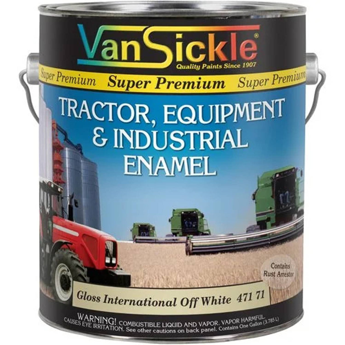Bethesda Industrial International Off-White Tractor Paint Gallon