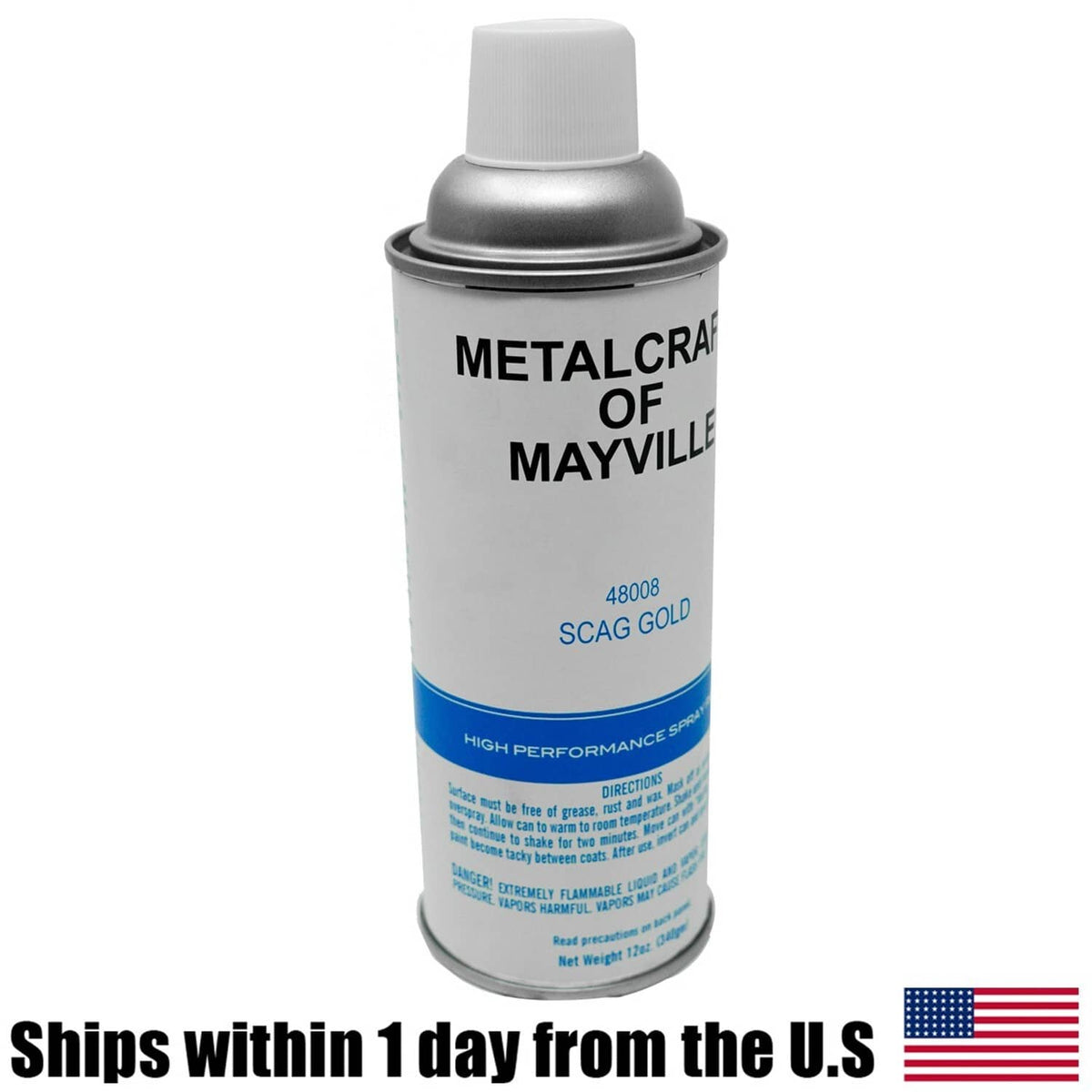 Bethesda Industrial Genuine OEM Scag 48008 Gold Spray Can 12oz.