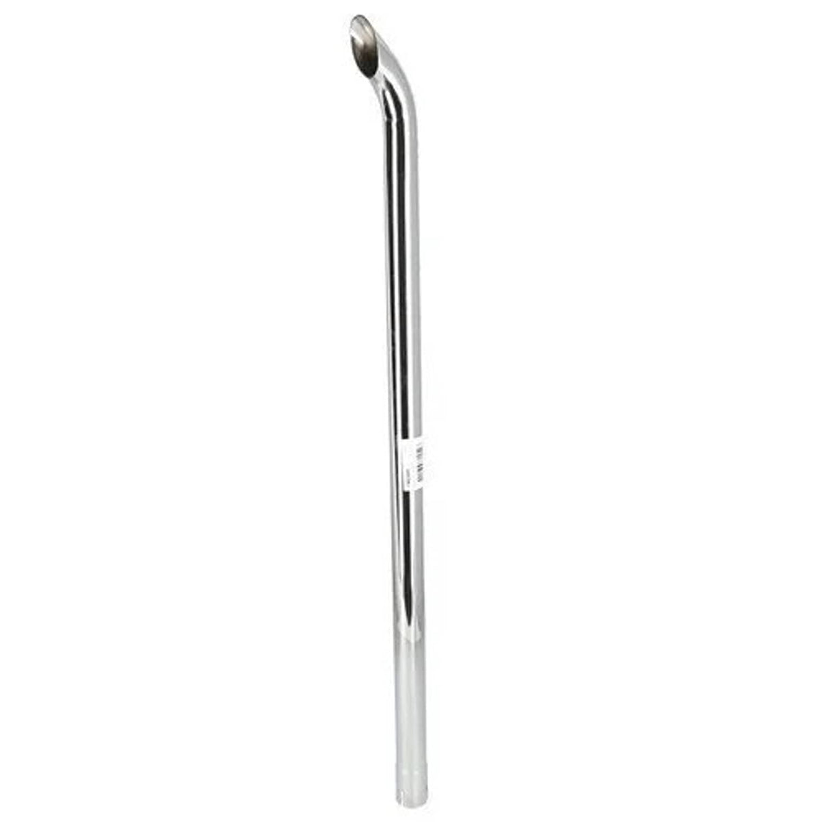 Bethesda Industrial Exhaust Stack - 2" x 48" Curved Chrome