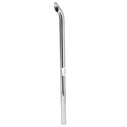 Bethesda Industrial Exhaust Stack - 2" x 48" Curved Chrome