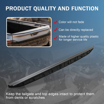 Bethesda Industrial For 2016-2021 Nissan Titan Rear Tailgate Bed Cap Molding Fit 93486-EZ00A