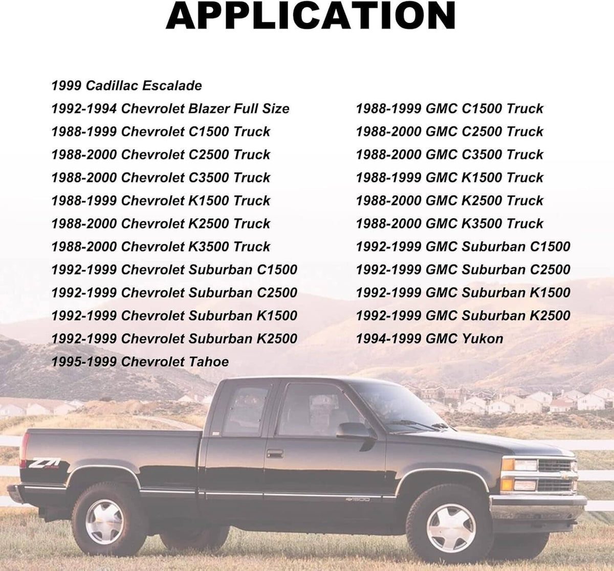 Bethesda Industrial 2Psc Outer Front Window Sweep Weatherstrip Seal Set for Chevy GMC Pickup Truck