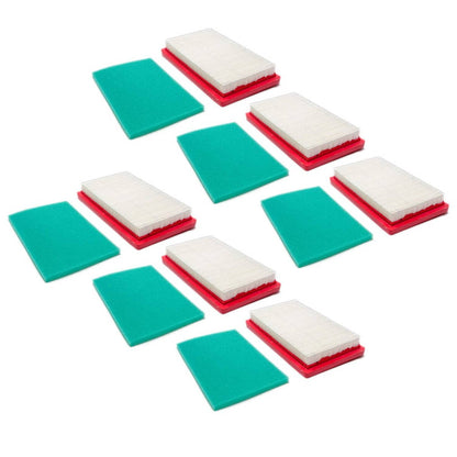 Bethesda Industrial 6PK Air Filter & Pre Filter For Honda 08170-ZG9-M00 08170-ZG9-M01 17211-ZG9-M00