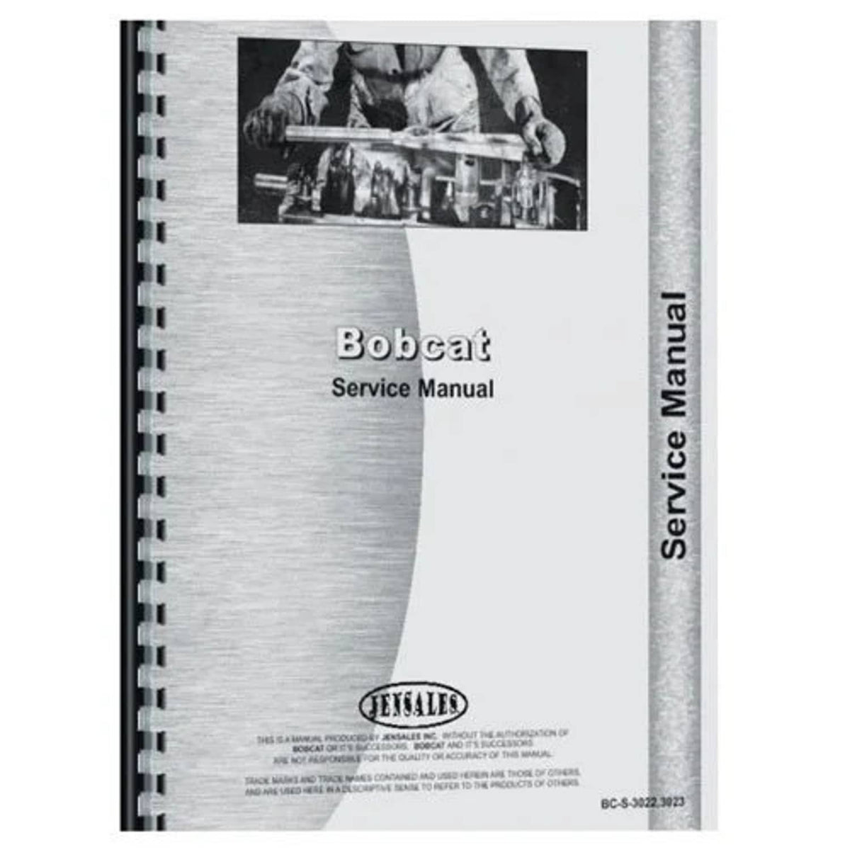Bethesda Industrial Parts Manual fits Bobcat 620
