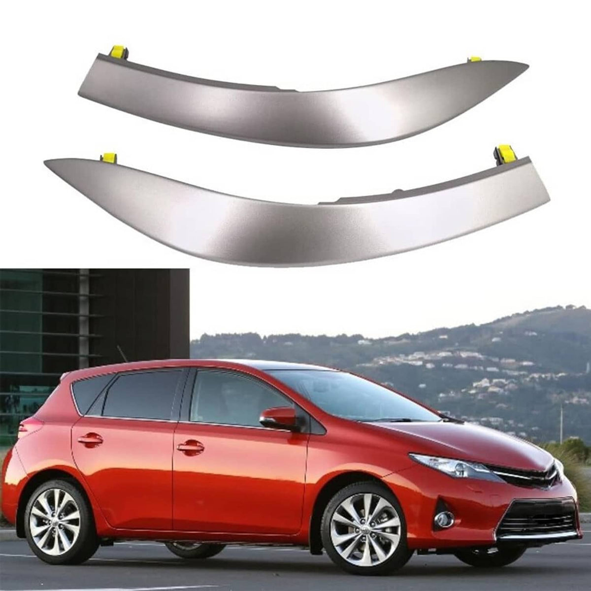 Bethesda Industrial Upper Side Central Dashboard Strip Trim Left+Right For 2009-2013 Toyota Corolla
