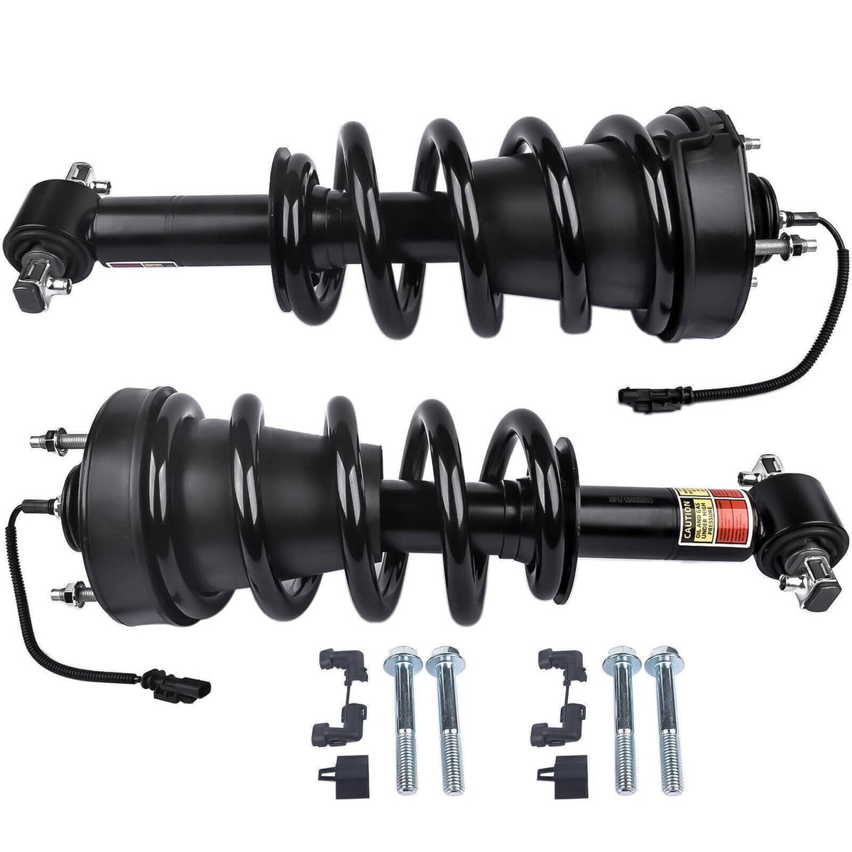 Bethesda Industrial 2x Front Loaded Quick shock Struts Magnetic Ride for 2015-2020 Cadillac Escalade