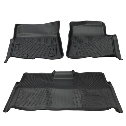 Bethesda Industrial Floor Mat for Ford F-150 SuperCrew/Crew Cab 2010 2011 2012 2013 2014 Bucket Seat