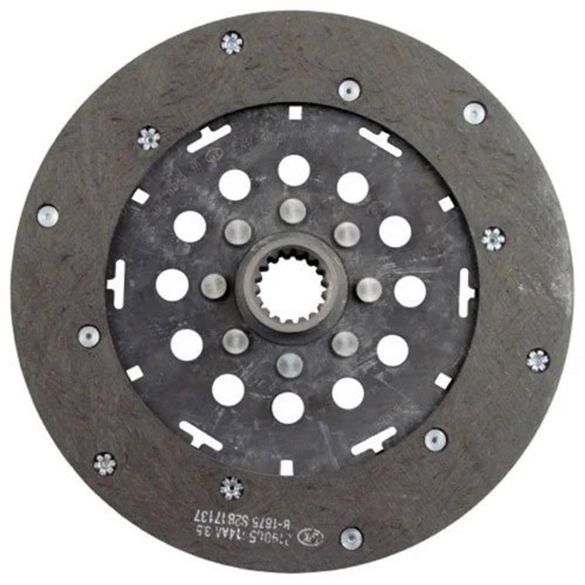 Bethesda Industrial PTO Disc - Rigid Organic 10" fits Deutz D4507 D6507 4378763 fits Deutz Allis