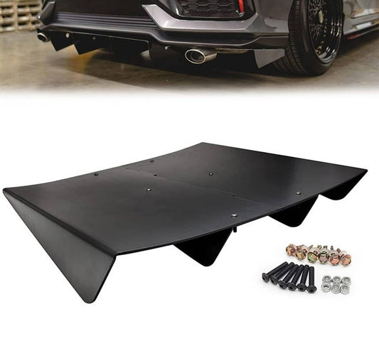 Bethesda Industrial New Rear Bumper Diffuser Shark ABS 4-Fin Spoiler Lip Splitter For Mazda Miata