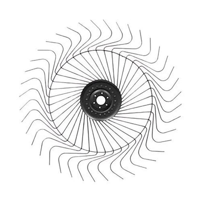 Bethesda Industrial Rake Wheel Complete Right Hand with 7.5 mm Tines Bulk Pack of 25
