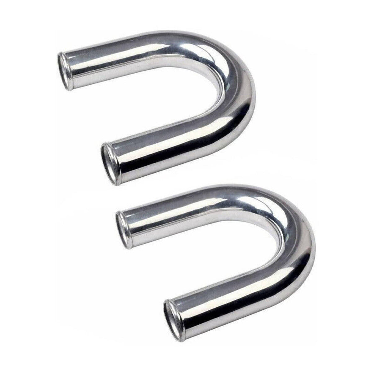 Bethesda Industrial 2.5" Universal Aluminum Turbo Intercooler Elbow Pipe Kit + Silicone Hose + Clamp