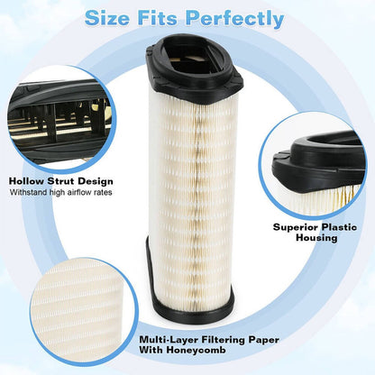 Bethesda Industrial New 4Pcs Engine Air Filter D37-1061 Fits For 2023 Kenworth T680 & Peterbilt 579