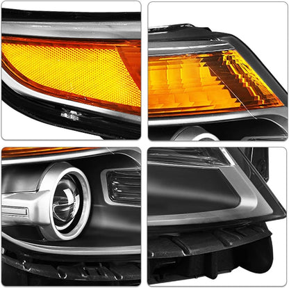 Bethesda Industrial Passenger Side For 2011-2015 Ford Explorer Headlight Factory Halogen Headlamp