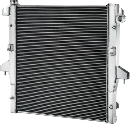 Bethesda Industrial 2 Row Radiator For 2003-2009 Dodge Ram 2500 3500 5.9L 6.7L Diesel Cummin Silver
