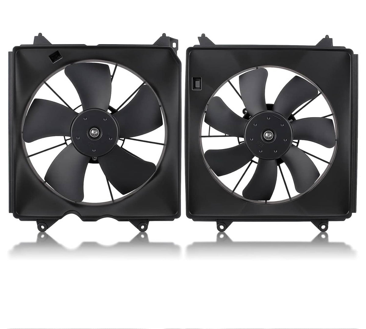 Bethesda Industrial 2Pcs A/C Condenser Radiator Cooling Motor Fan For 2013-2017 Honda Accord Touring