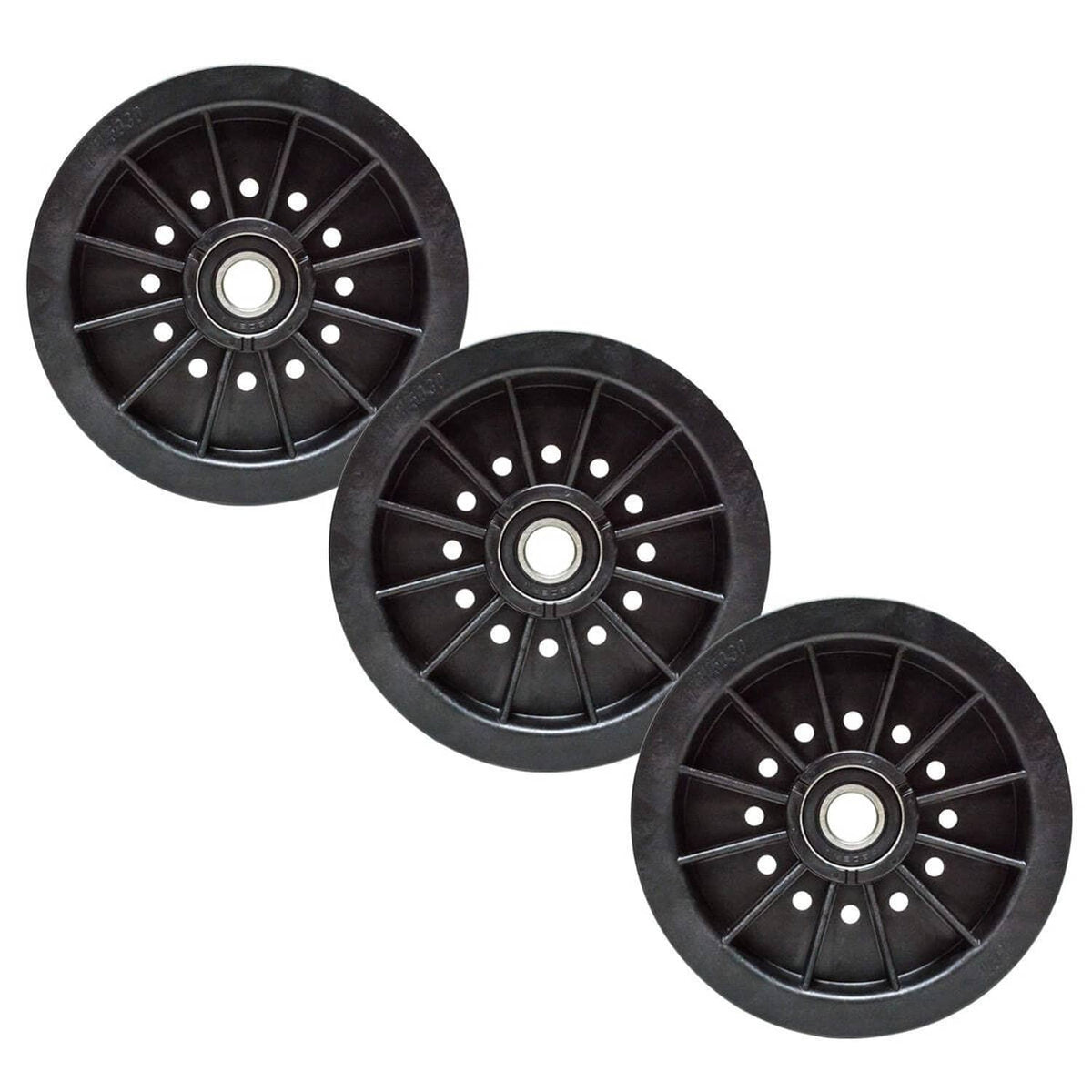 Bethesda Industrial 3PK Flat Idler Pulley fits Hustler 784504 FasTrack Mini FasTrack