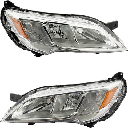 Bethesda Industrial Pair Left+Right Halogen Headlights For 2023-2026 Dodge Ram Promaster 1500 2500