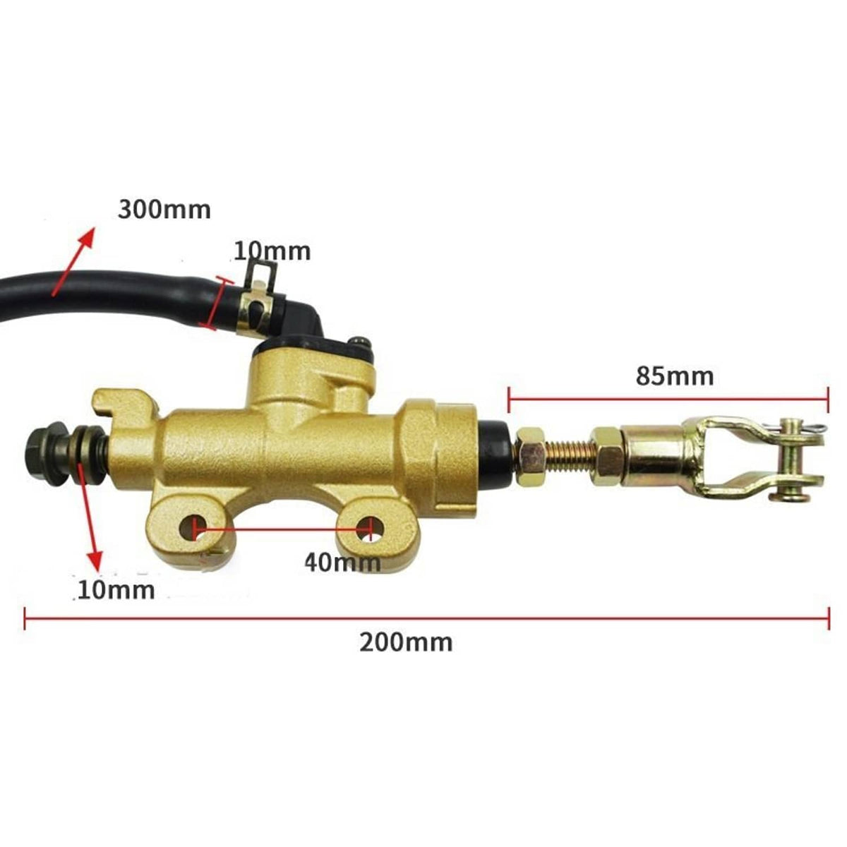 Bethesda Industrial Rear Brake Master Cylinder Pump For Kawasaki KZ1000 Versys 1000