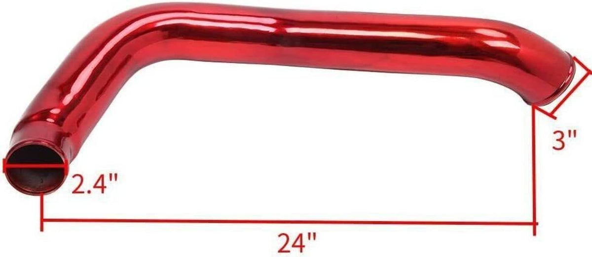 Bethesda Industrial Red Turbo Intercooler Pipe Boot Kit CAC Tubes for 2003-07 Ford 6.0L Powerstroke