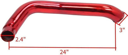 Bethesda Industrial Red Turbo Intercooler Pipe Boot Kit CAC Tubes for 2003-07 Ford 6.0L Powerstroke