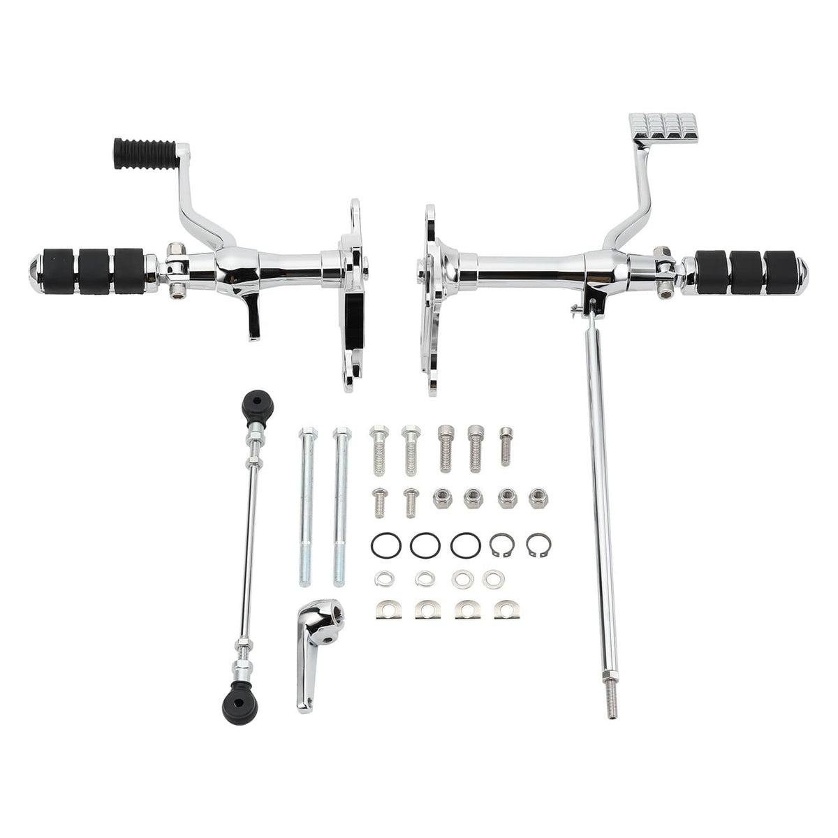 Bethesda Industrial Forward Controls Pegs Levers Linkage Kit For Harley Sportster 883 1200 91-03